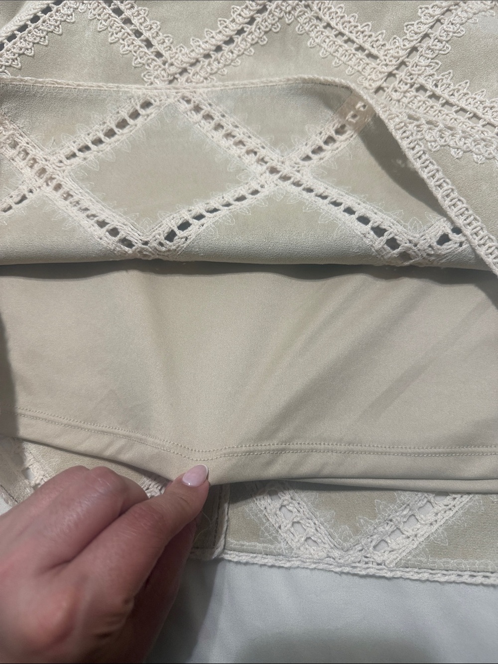 Beige skirt - Picture 4 of 5
